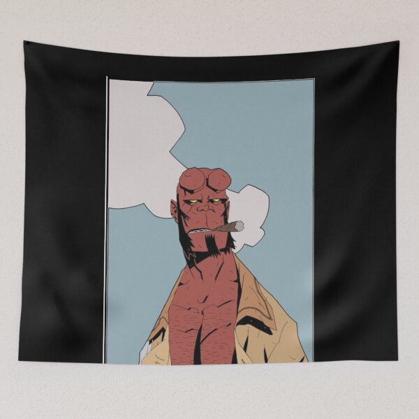 Item preview, portrait of hellboy Classic designed and sold by KarenChang3.