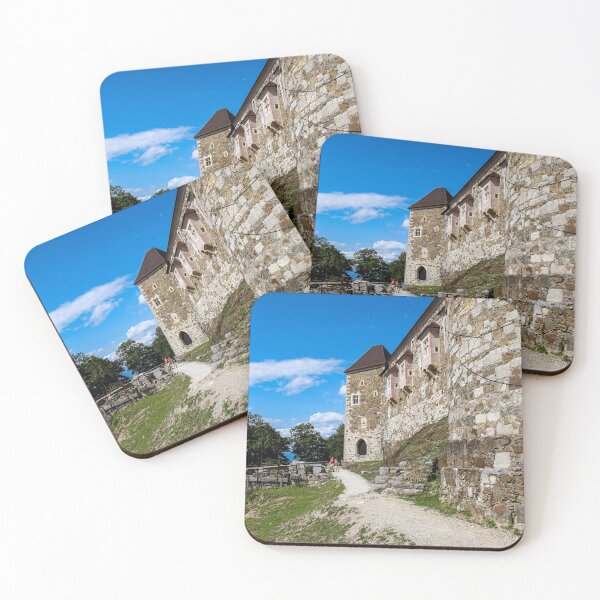 Item preview, The outer wall and watch tower on Ljubljana Castle / Ljubljanski grad, Ljubljana, Slovenia designed and sold by SnapTPhotograph.