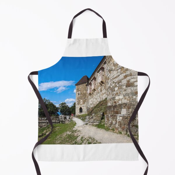 Item preview, The outer wall and watch tower on Ljubljana Castle / Ljubljanski grad, Ljubljana, Slovenia designed and sold by SnapTPhotograph.
