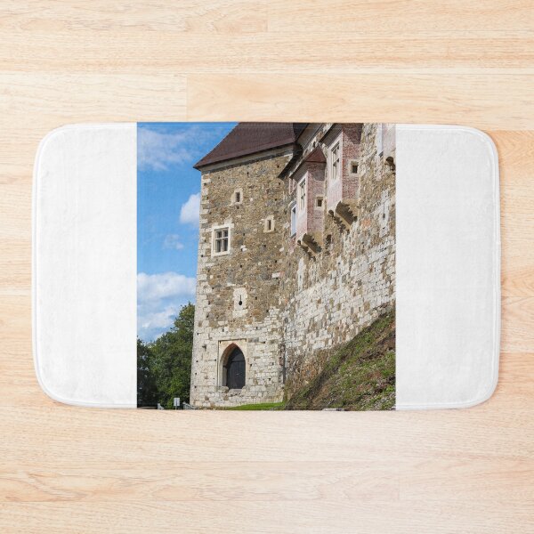 Item preview, The outer wall and watch tower on Ljubljana Castle / Ljubljanski grad, Ljubljana, Slovenia designed and sold by SnapTPhotograph.