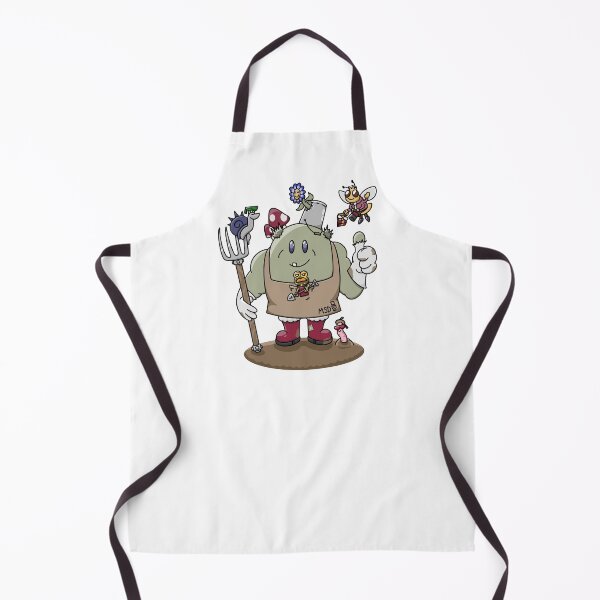 Item preview, Greg the Green Thumbed Gardener  - cartoon character designed and sold by MadSkullDesigns.
