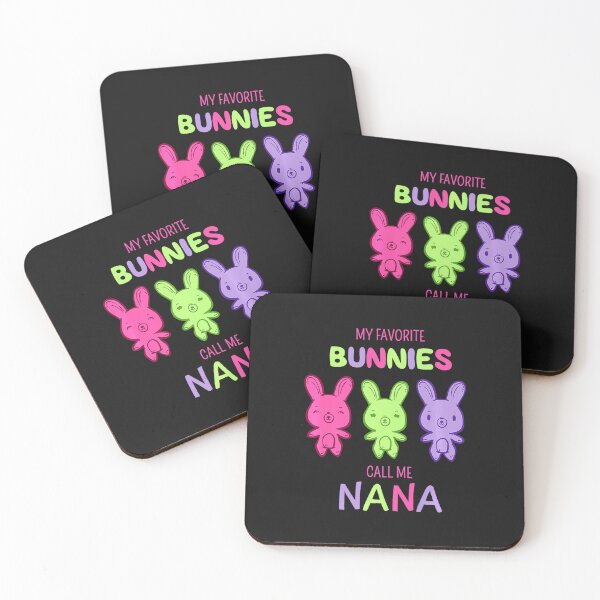 Item preview, My Favorite Bunnies Call Me Nana Easter designed and sold by blackspiderkid.