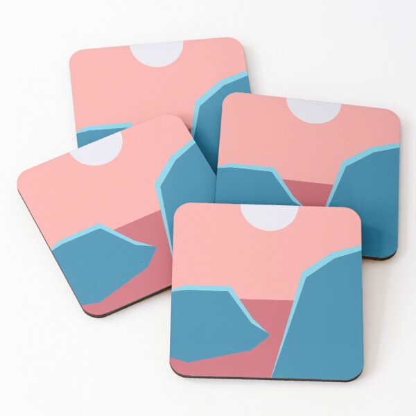 Item preview, The trans flag as an abstract landscape designed and sold by scosco-art.