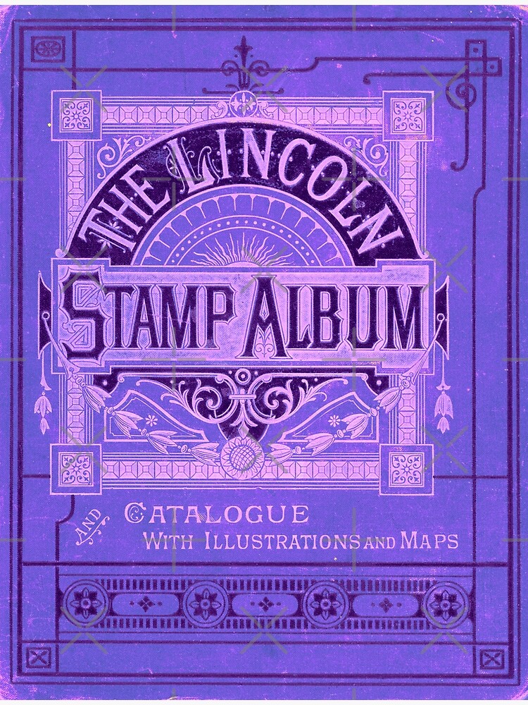 The Lincoln Stamp Album Greeting Card for Sale by Michaela Grove