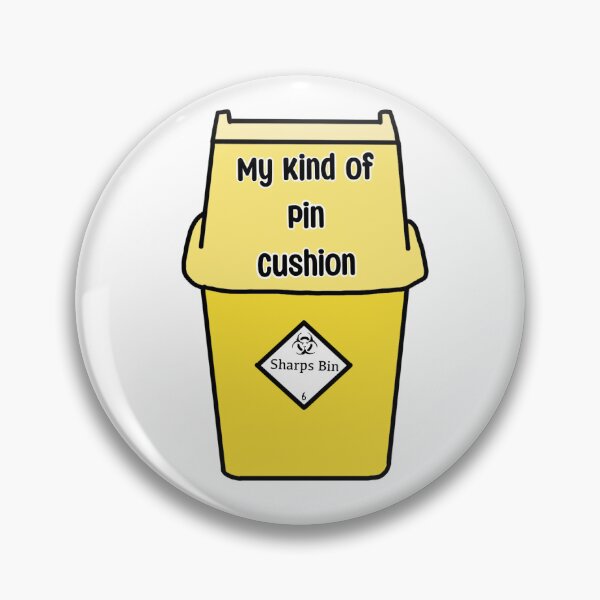 Item preview, Sharps Bin, My Kind Of Pin Cushion designed and sold by CreativeCrohnie.