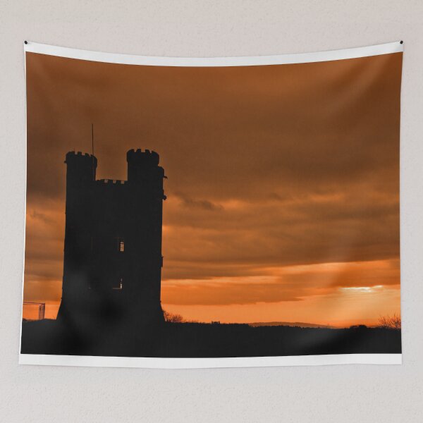 Item preview, Broadway Tower Sunset Cotswolds Worcestershire UK designed and sold by AndyEvansPhotos.