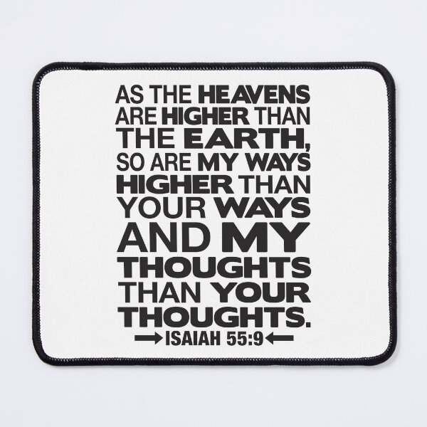 Item preview, Isaiah 55:9 Heavens Are Higher Than The Earth designed and sold by plushism.