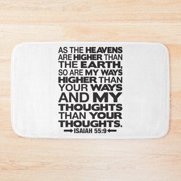 Item preview, Isaiah 55:9 Heavens Are Higher Than The Earth designed and sold by plushism.