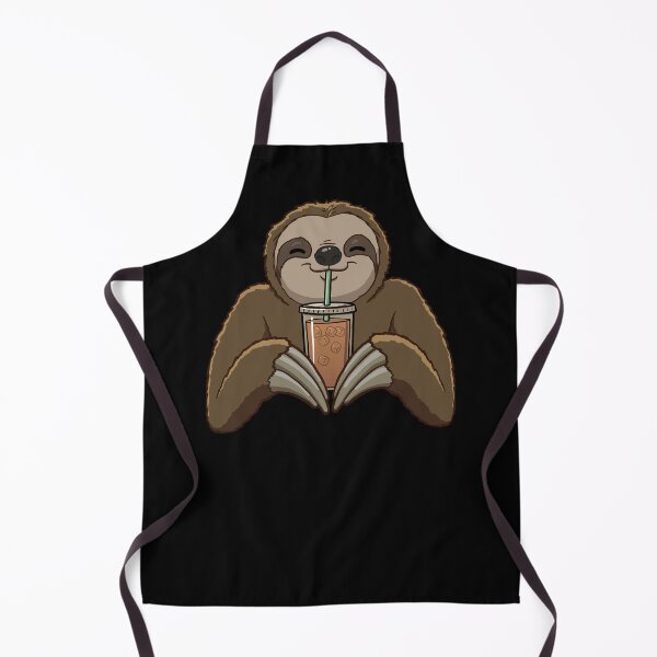 Item preview, Sloth Drinking Iced Coffee designed and sold by jonmlam.