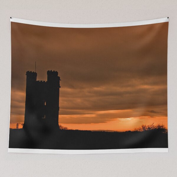 Item preview, Broadway Tower Sunset Cotswolds Worcestershire UK designed and sold by AndyEvansPhotos.