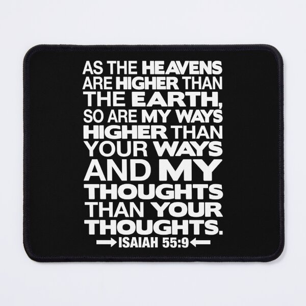 Item preview, Isaiah 55:9 Heavens Are Higher Than The Earth designed and sold by plushism.