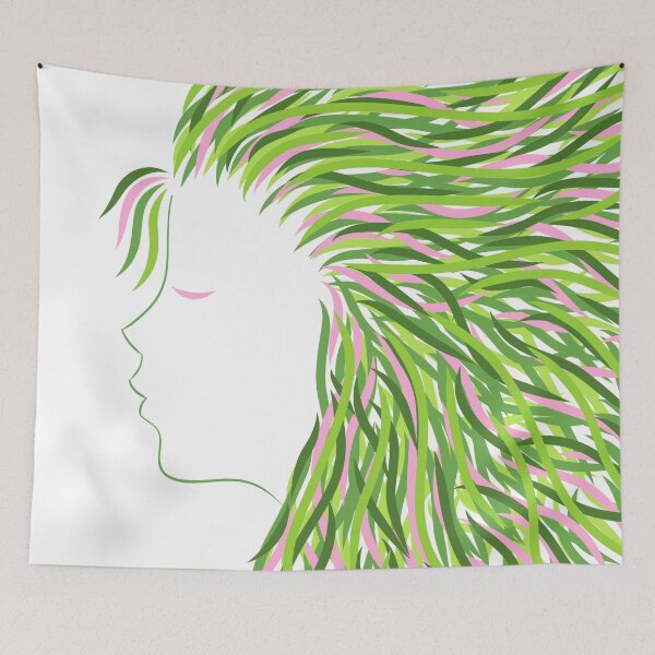 Item preview, Peaceful Girl with Spring Hair John 14:27 designed and sold by Suzanne Uchytil.