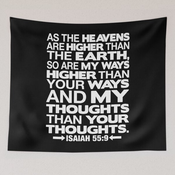Item preview, Isaiah 55:9 Heavens Are Higher Than The Earth designed and sold by plushism.