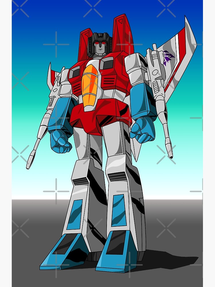 Thumbnail 3 of 3, Poster, Starscream illustration designed and sold by djspacegr.