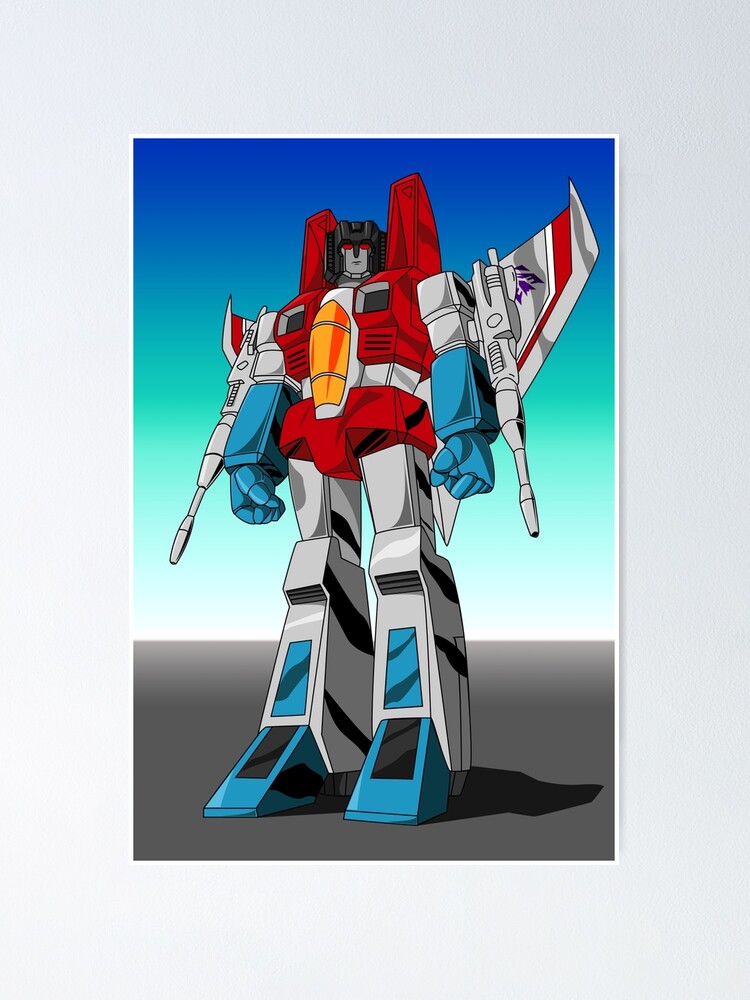 Thumbnail 1 of 3, Poster, Starscream illustration designed and sold by djspacegr.