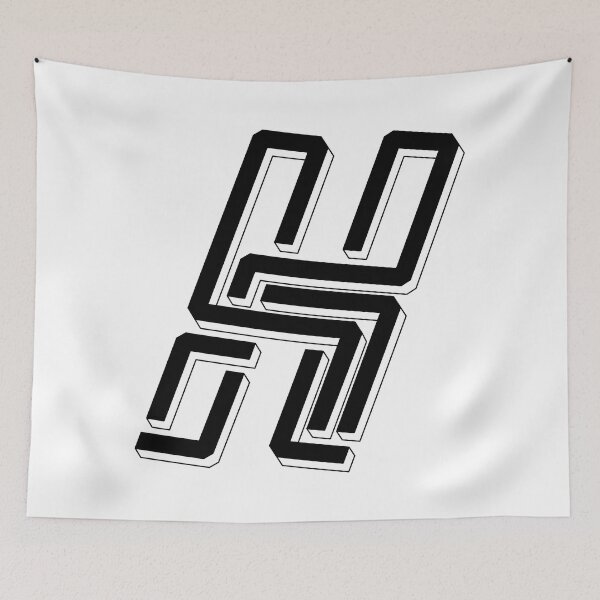 Item preview, Alphabet H designed and sold by Yusuf-Design.