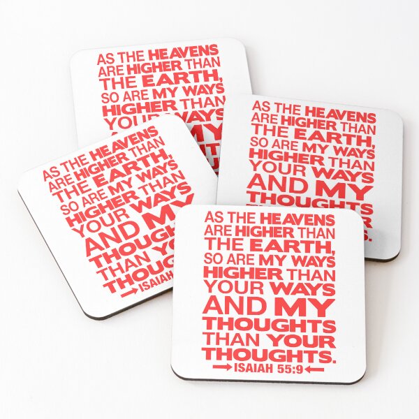 Item preview, Isaiah 55:9 Heavens Are Higher Than The Earth designed and sold by plushism.