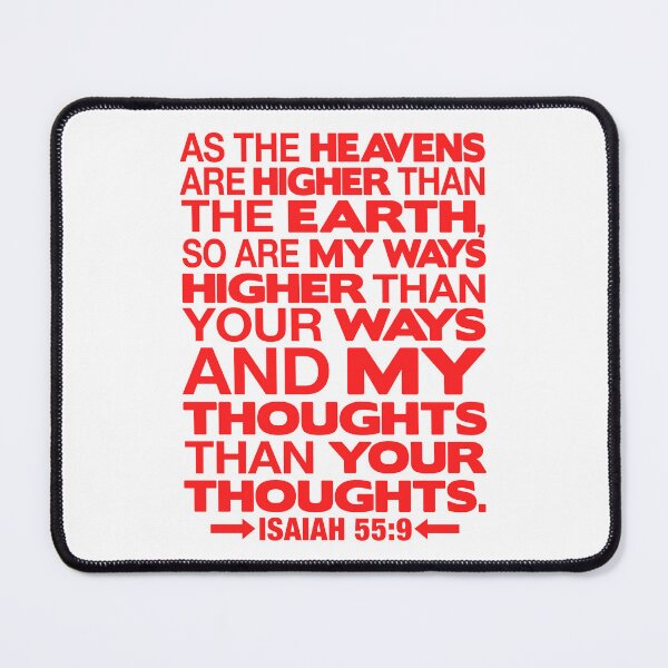 Item preview, Isaiah 55:9 Heavens Are Higher Than The Earth designed and sold by plushism.