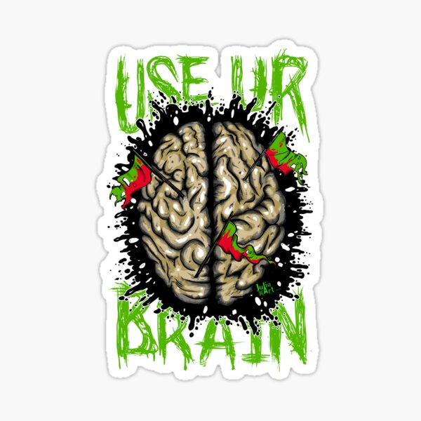 Use Ur Brain Sticker