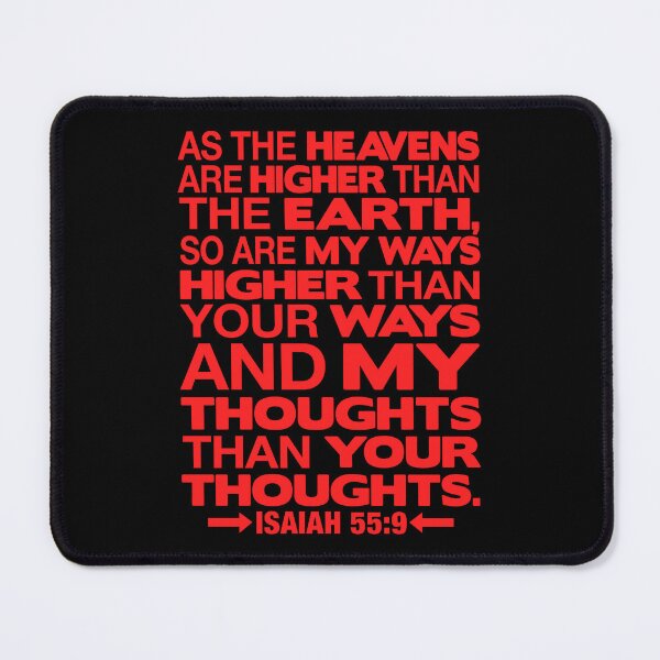 Item preview, Isaiah 55:9 Heavens Are Higher Than The Earth designed and sold by plushism.
