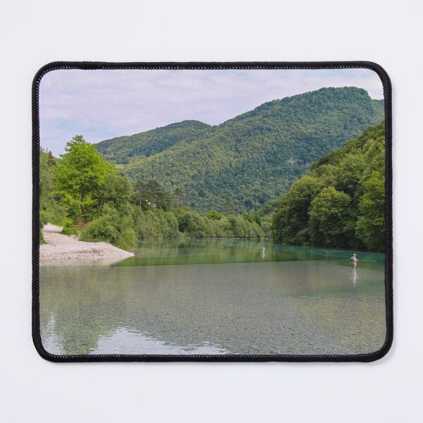 Item preview, The confluence between the Soca and Tolminka Rivers at Tolmin, Slovenia designed and sold by SnapTPhotograph.