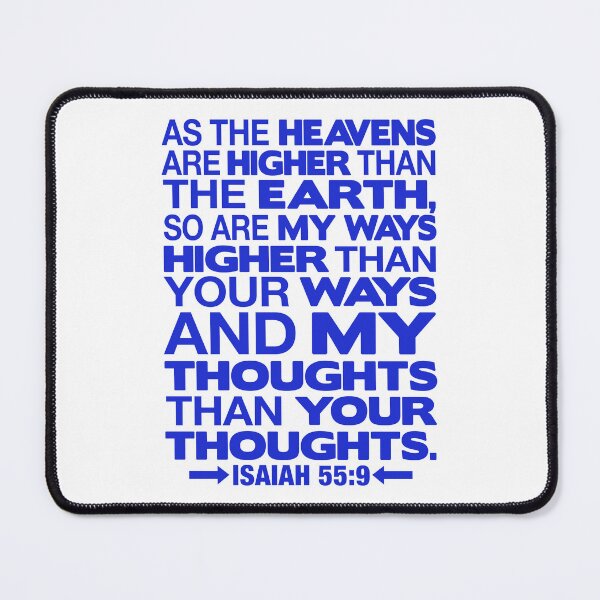 Item preview, Isaiah 55:9 Heavens Are Higher Than The Earth designed and sold by plushism.