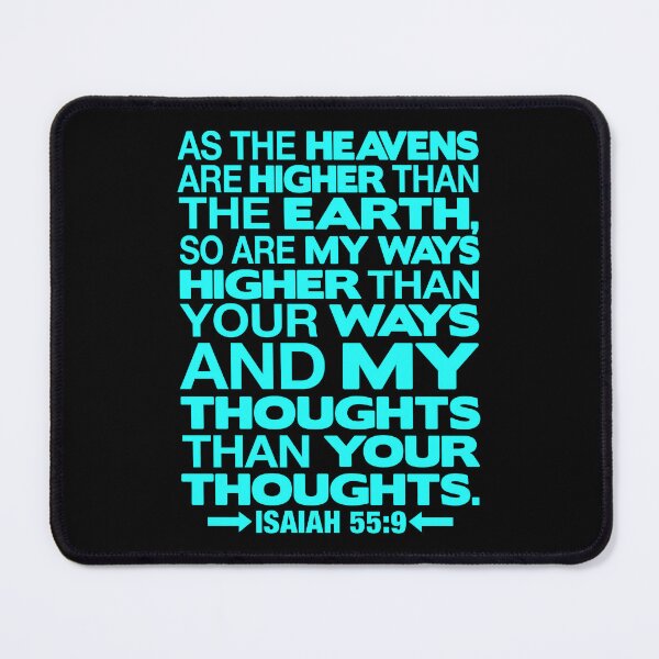 Item preview, Isaiah 55:9 Heavens Are Higher Than The Earth designed and sold by plushism.