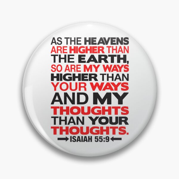 Item preview, Isaiah 55:9 Heavens Are Higher Than The Earth designed and sold by plushism.