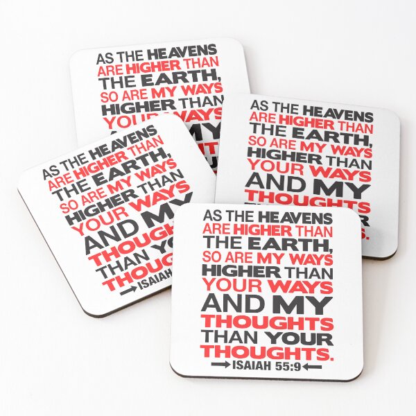 Item preview, Isaiah 55:9 Heavens Are Higher Than The Earth designed and sold by plushism.