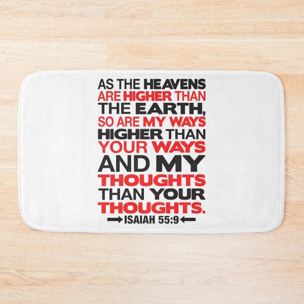 Item preview, Isaiah 55:9 Heavens Are Higher Than The Earth designed and sold by plushism.
