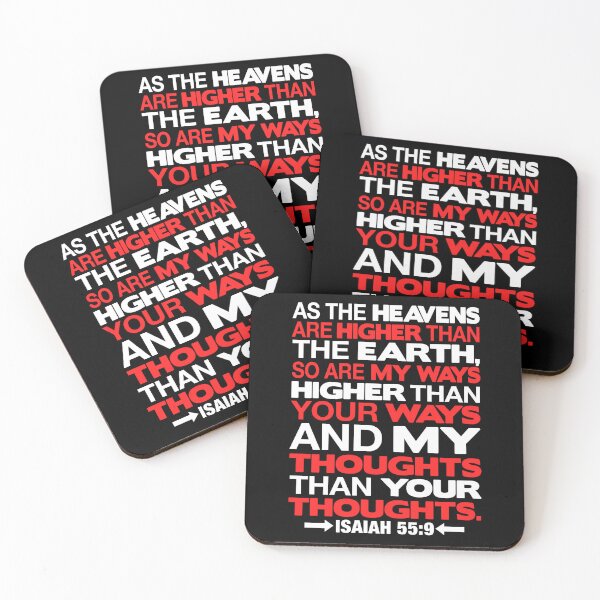 Item preview, Isaiah 55:9 Heavens Are Higher Than The Earth designed and sold by plushism.