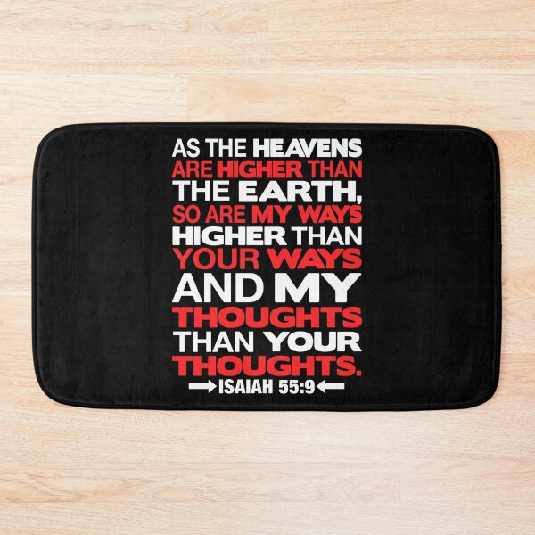 Item preview, Isaiah 55:9 Heavens Are Higher Than The Earth designed and sold by plushism.