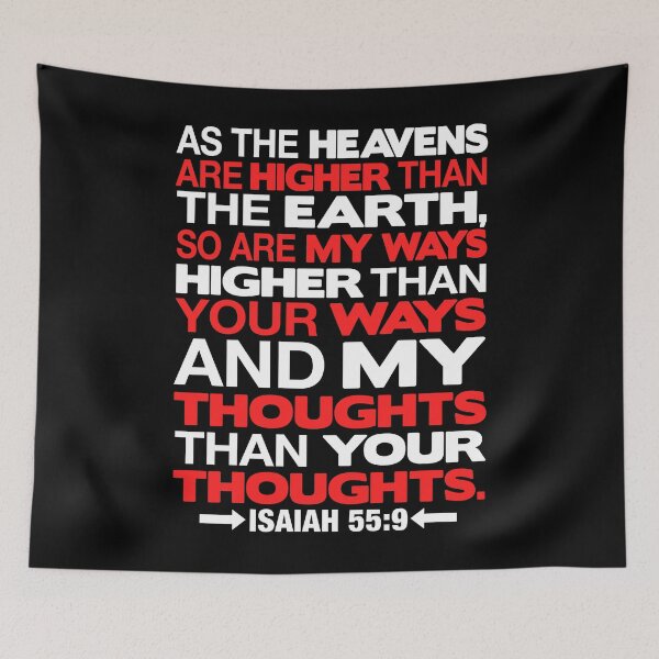 Item preview, Isaiah 55:9 Heavens Are Higher Than The Earth designed and sold by plushism.