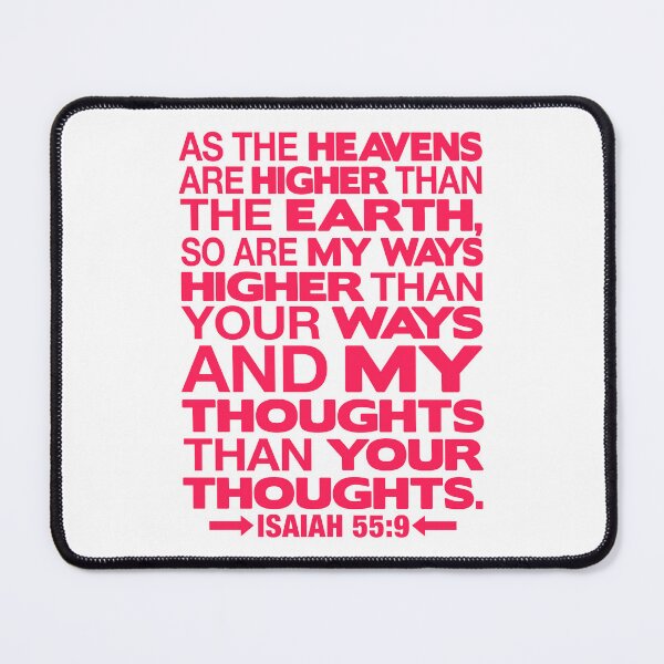 Item preview, Isaiah 55:9 Heavens Are Higher Than The Earth designed and sold by plushism.