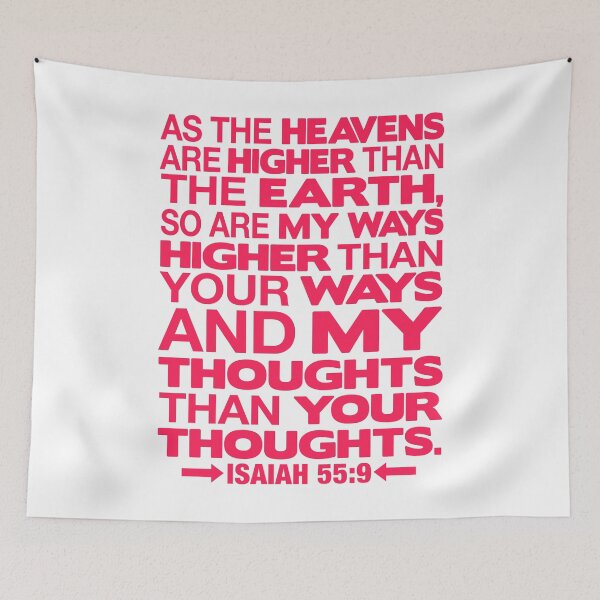 Item preview, Isaiah 55:9 Heavens Are Higher Than The Earth designed and sold by plushism.