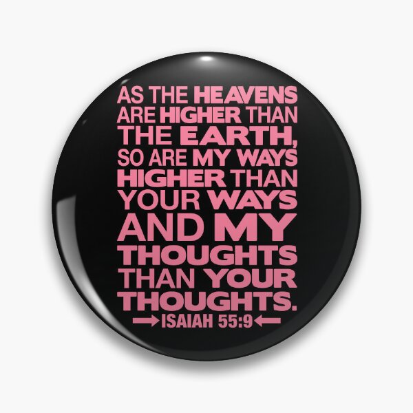 Item preview, Isaiah 55:9 Heavens Are Higher Than The Earth designed and sold by plushism.