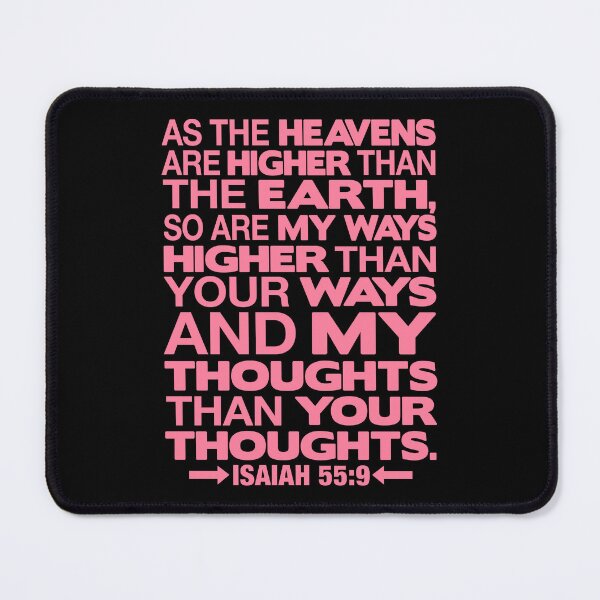 Item preview, Isaiah 55:9 Heavens Are Higher Than The Earth designed and sold by plushism.