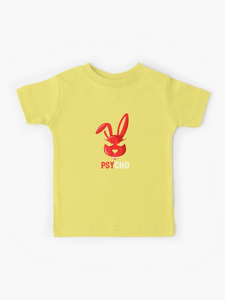 ☆KIRSH☆ Witty Bunny Waffen T-Shirt Yellow WITTY BUNNY TOMBOY CROP T-SHIRT [SALMON] - KIRSH | 60