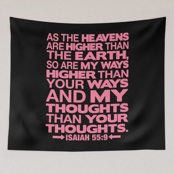 Item preview, Isaiah 55:9 Heavens Are Higher Than The Earth designed and sold by plushism.