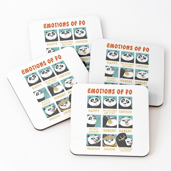Item preview, Happy Panda Of Po Portrait Grid Premium designed and sold by blackspiderkid.