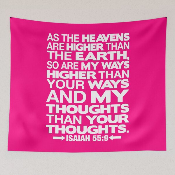 Item preview, Isaiah 55:9 Heavens Are Higher Than The Earth designed and sold by plushism.