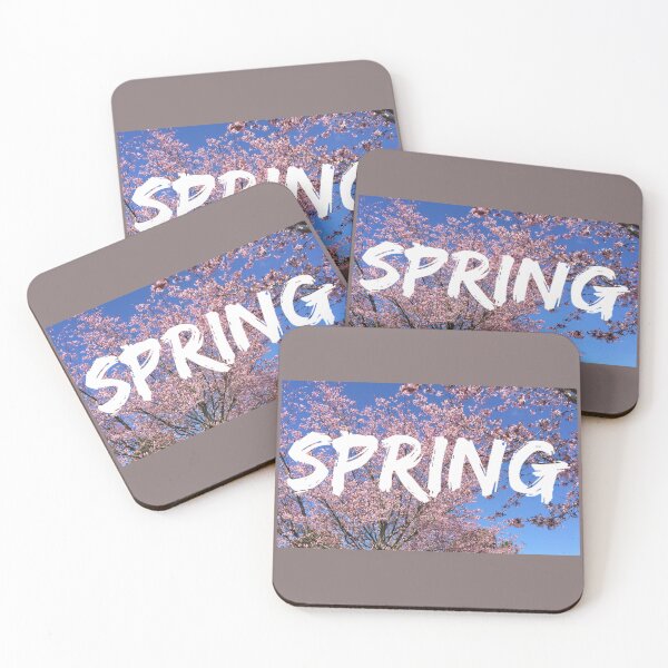 Item preview, Cherry Blossom Photo with Spring text  designed and sold by Karen Ekdahl.