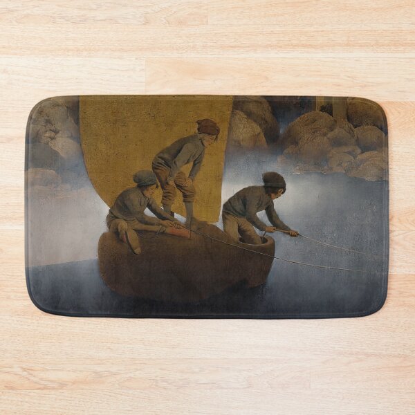 Item preview, Wynken, Blynken, and Nod by Maxfield Parrish designed and sold by AestheticsXarts.