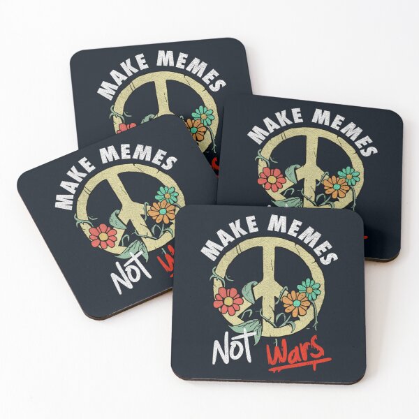 Item preview, Make Memes Not Wars Funny World War 3 meme (2) designed and sold by DattiloJames.