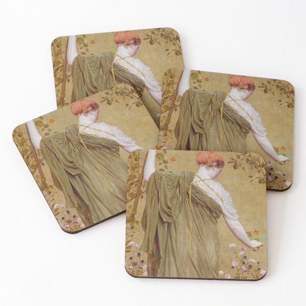 Item preview, A Garden by Albert Joseph Moore designed and sold by AestheticsXarts.