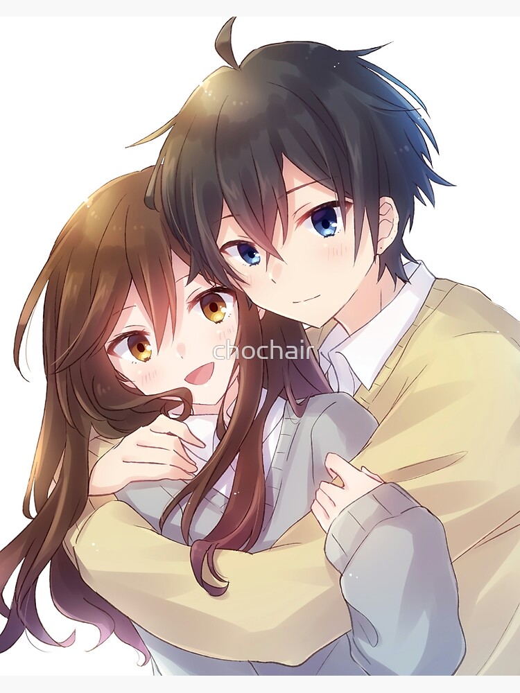 Anime Horimiya, Izumi Miyamura and kyoko hori Art Board Print for