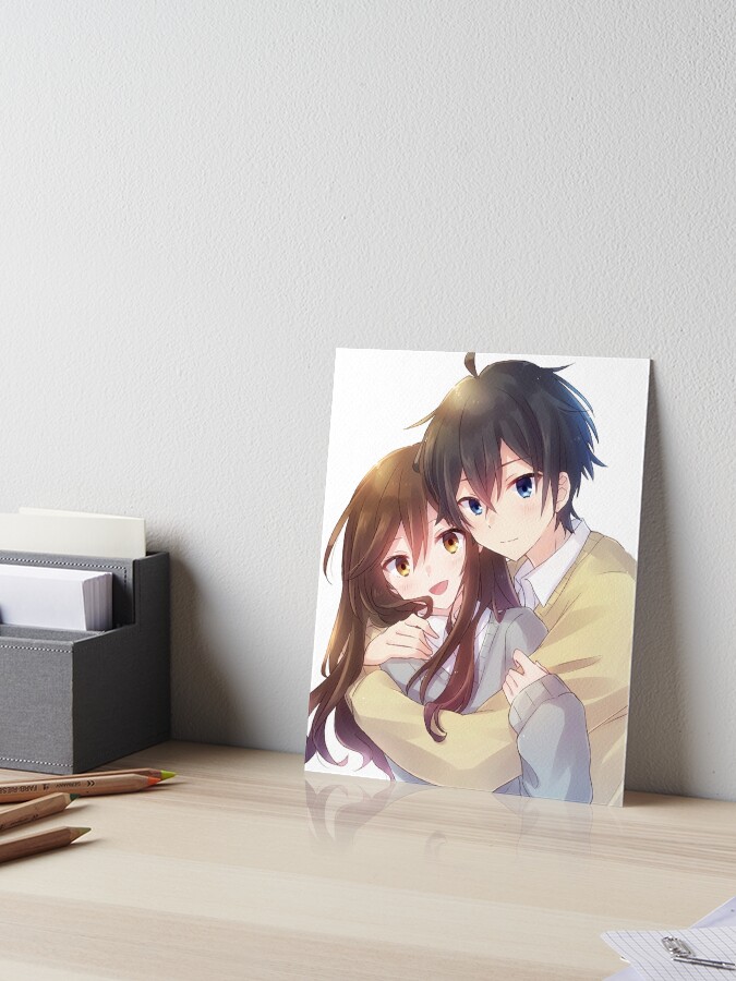 Anime Horimiya, Izumi Miyamura and kyoko hori Art Board Print for