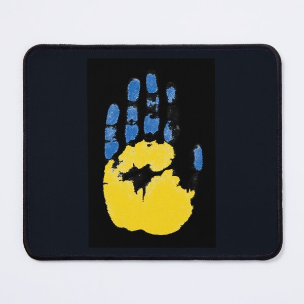 Item preview, Hand With Ukraine Colors (Black) designed and sold by DattiloJames.