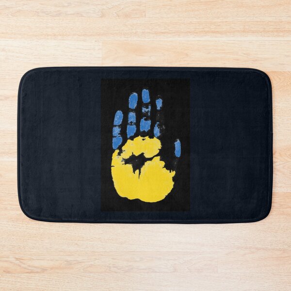 Item preview, Hand With Ukraine Colors (Black)   designed and sold by DattiloJames.