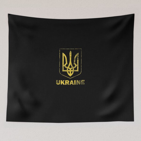 Item preview, Ukraine Flag Symbol - Vintage Effect designed and sold by KingPower.